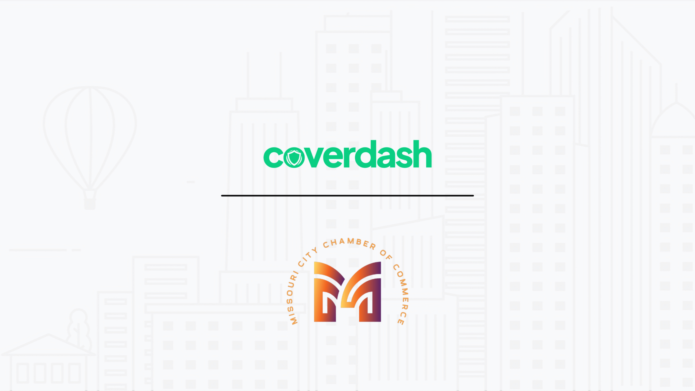 Missouri City Chamber of Commerce × Coverdash